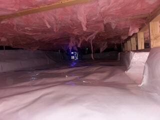 Damp, Musty Crawl Space in Meridian, ID