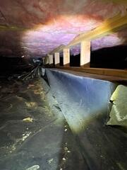 Flimsy, Dirty Crawl Space Liner