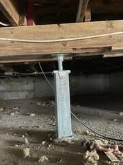 Installing Crawl Space Supports