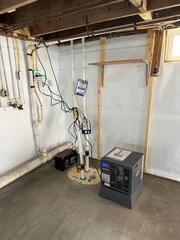 New Waterproofed Basement