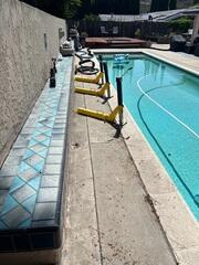 Leveling Uneven Concrete Around a San Diego Pool
