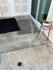 Finished Concrete Pool Deck Crack Repair in San Diego