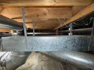 Sagging, weakened floor joists