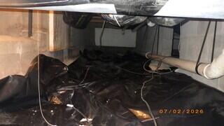 Ineffective Vapor Barrier Before Encapsulation