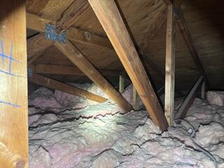 Old Insulated Attic