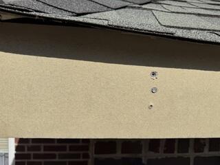 Fascia boards replaced