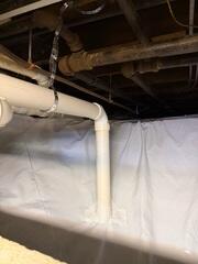 Radon Extraction Point