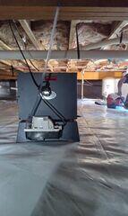 SaniDry Sedona Dehumidifier Installation in Pleasant Garden, NC