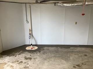 New Drainage and Sump System