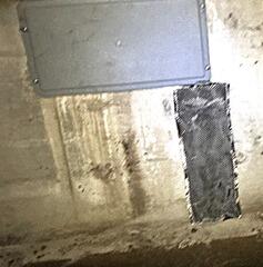 Patching Foundation Wall Cracks With Carbon Fiber Stitching, Followed by Encapsulation