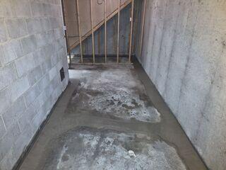 Concrete Restored Over WaterGuard Drainage System