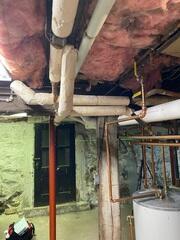 Temporary Support Column Failing to Stabilize Floor