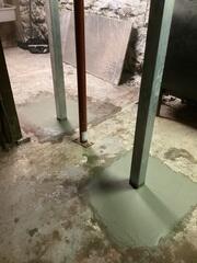SmartJacks Cemented into Foundation Floor