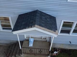 Matching Portico Roof
