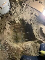 Footings with Rebar