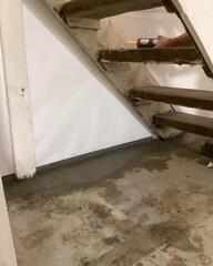 Non-Clogging Interior Drainage System