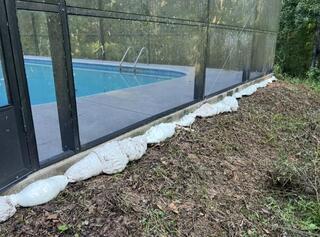 Restoring Peace of Mind: Supporting a Sinking Pool Deck in Monticello, FL