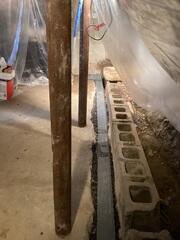 WaterGuard Basement Drainage System