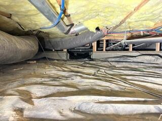 Dirty, Musty Crawl Space