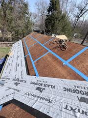 Seams Are Taped & Ice-and-Water Shield is Installed