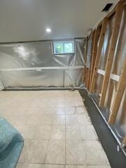 Waterproofing System Installed