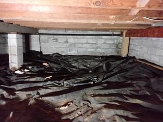 Stabilizing & Encapsulating a Crawl Space in Wappingers Falls, NY