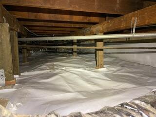 Completed Crawl Space Encapsulation in Los Angeles