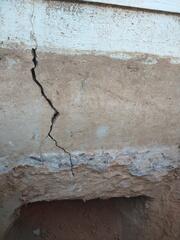 Foundation Crack at Benson, AZ Home
