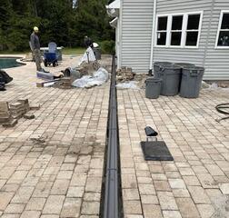 Helical Pier & Drainage Installation in Middleburg, FL
