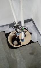 TripleSafe Sump Pump & Drainage System Installation
