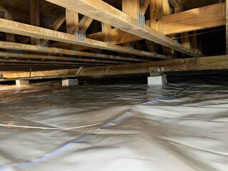 Sealing Out Ground Moisture
