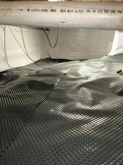 Drainage Matting Installed