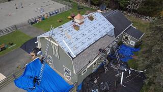 Updating the Barn Roof