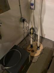 Sump Pump and Dehumidifer