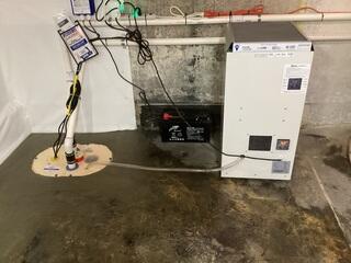 Sump Pump and Dehumidifer