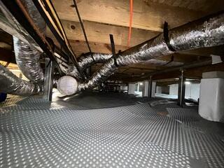 Drainage Matting Installed