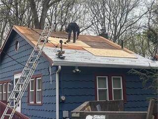 Installing Strong New CDX Plywood