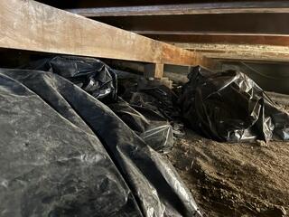Crawl Space Debris Removal Before Encapsulation