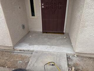 Front Patio Before Vuba Stone Installation