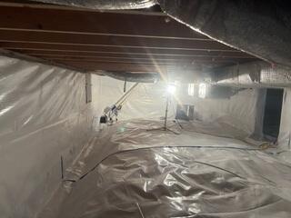 Wet Crawl Space Repair in Millwood, WV
