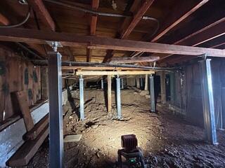Completed SmartJack Crawl Space Support Installation in Globe, AZ