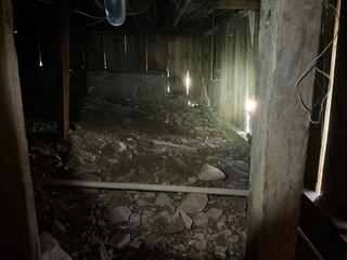 Crawlspace Conditions Before SmartJack Installation