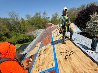 Preparing the New Decking