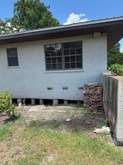 The homeowner had noticed that this corner of their home had shown signs of settling, prompting them to seek a reliable foundation stabilization solution.