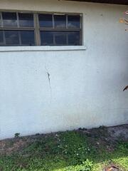 Exterior Wall Cracks