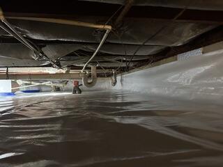 After Crawl Space Encapsulation
