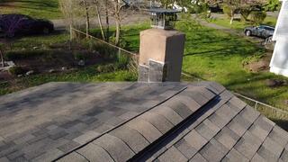 A Clean Finish Around the Chimney