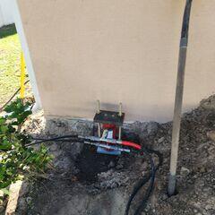 Stabilizing Foundation with Helical Piers
