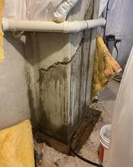 Large and Sprawling Wall Crack