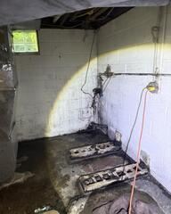 Dark and Musty Basement Corners